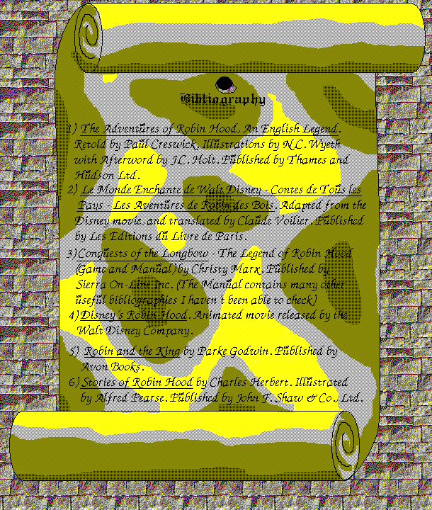 Bibliographic scroll